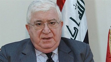 el presidente de Iraq, Fuad Masum El presidente de Iraq promete combatir Daesh “hasta la muerte”